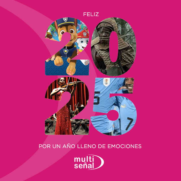 ¡Les deseamos un muy feliz 2025!

Por un año lleno de emociones 🙌

#SomosEntretenimiento #SomosDeporte #SomosMultiseñal