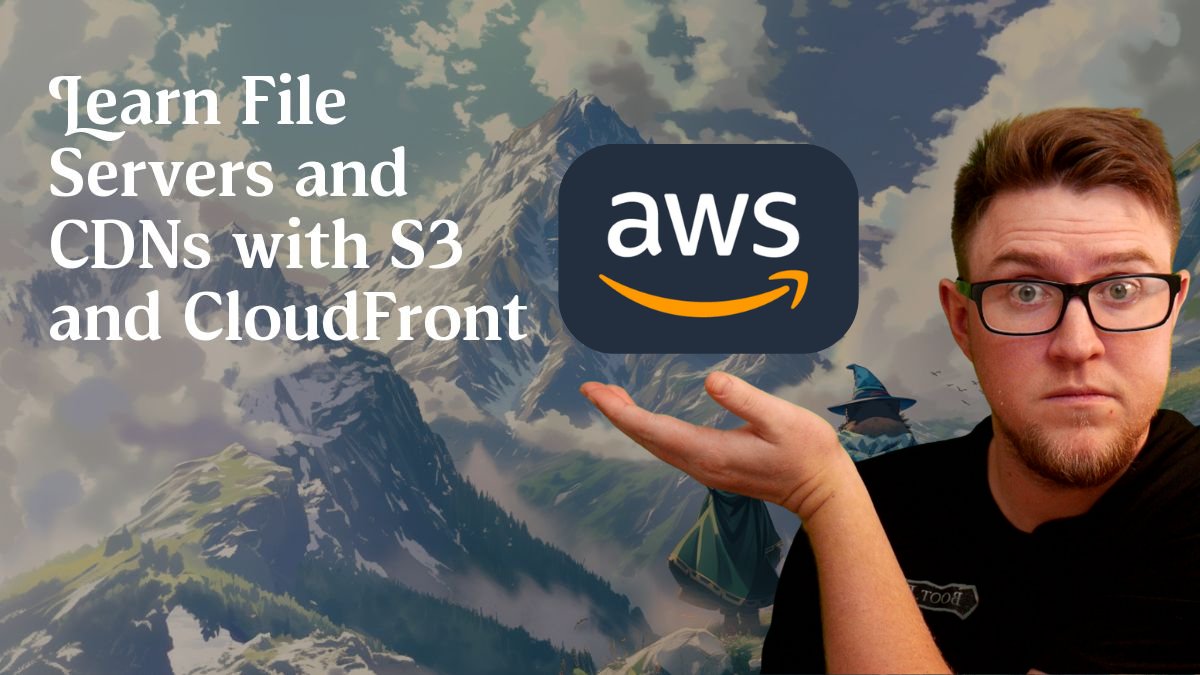 Our first AWS course is LIVE! Well, to be specific, a course on serving static files at scale with S3 and Cloudfront (and Go, obviously). I'll link the course down in a comment below - we only have plans for one more course in the main section of the backend career track: web