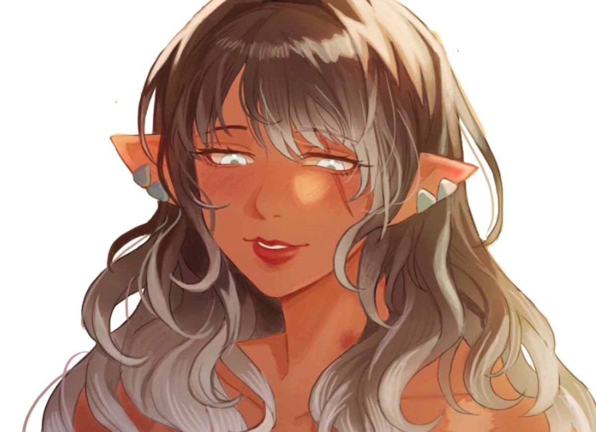 warrior_of_light_(ff14) 「Last 4 busts of the year 」|fishu @ coms closedのイラスト