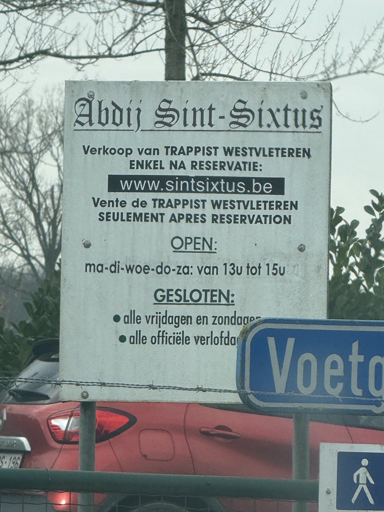 Iedereen zijn bucketlist. Bij mij oa ooit eens naar het klooster Sint-Sixtus in België voor het Westvleteren Trappistenbier. Heel veel uren rijden, dus nachtje Gent met lief aan vastgeplakt.