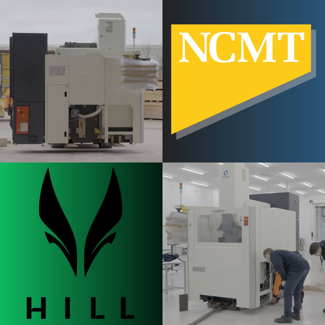 NCMT_Ltd's tweet photo. 🎉 Final #MachineDeliveryMonday of the year during Twixmas 🎄
We’re excited to announce the delivery and installation of a Makino EDAF3 sinker EDM machine at @HillHelicopters 🚁
But that's not all - stay tuned for Part 2 of their investment coming in the New Year! #UKMfg https://t.co/ubRJGJGcCh