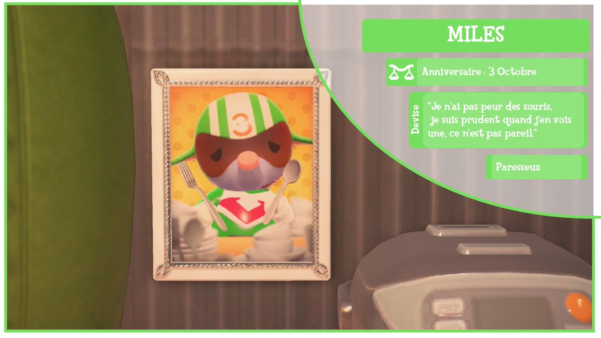 📷#défiphoto #ACNH
Un doublé aujourd'hui avec les photos 163 et 164 de la collection totale des photos d'habitants, celle de Câlin et Miles !
Une petite colocation sur les îles de Lou pour les héros ??
#HappyHomeParadise #AnimalCrossing #AnimalCrossingNewHorizons #NintendoSwitch