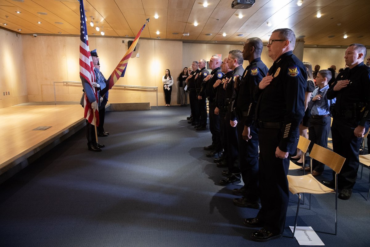 It is always such a great day when we elevate sworn and professional staff to new ranks and positions. Congratulations. You are the best of <a href="/PhoenixPolice/">Phoenix Police</a> #promotionday #promotions #PHXPD