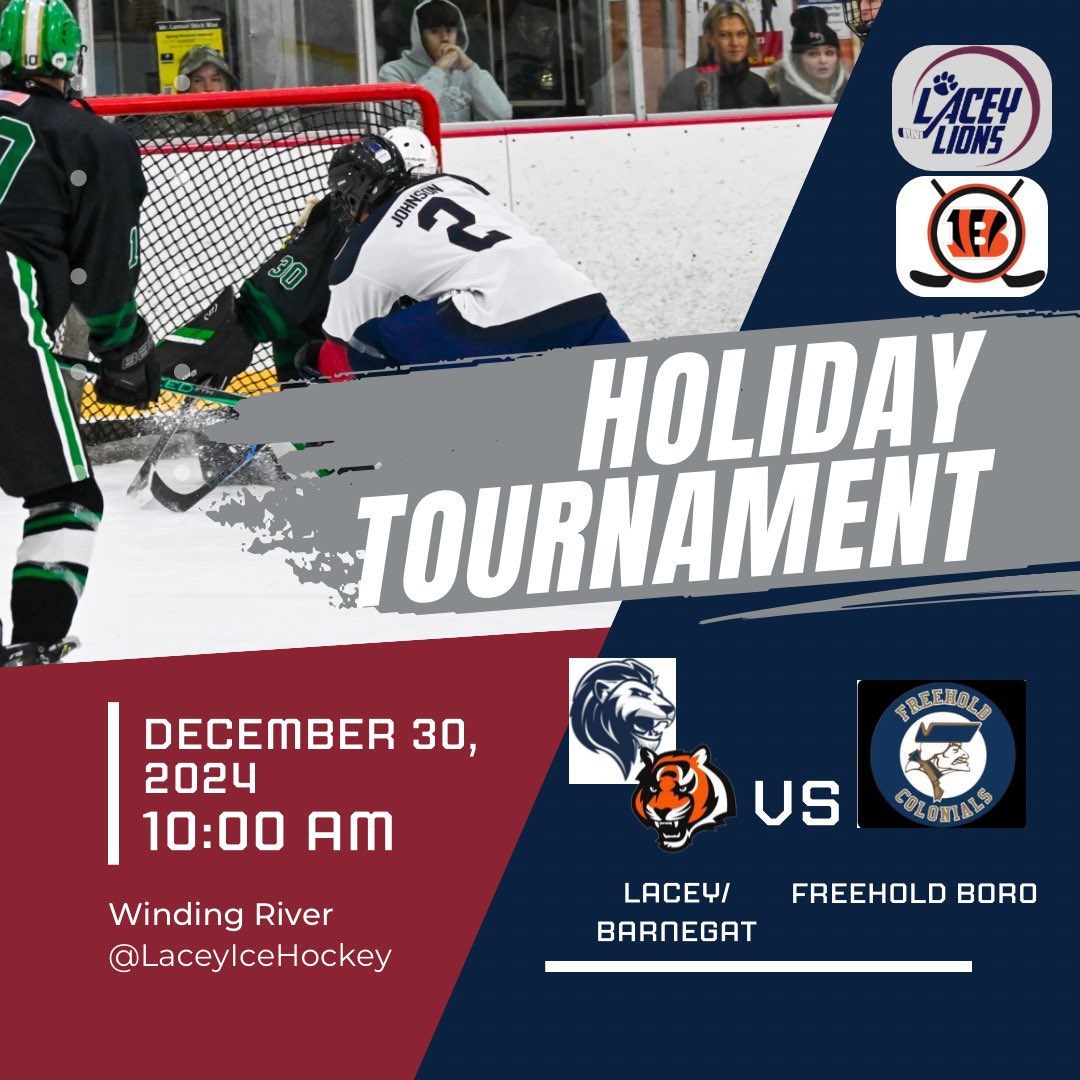 Lacey ice hockey loses a tough one. Senior night Friday!