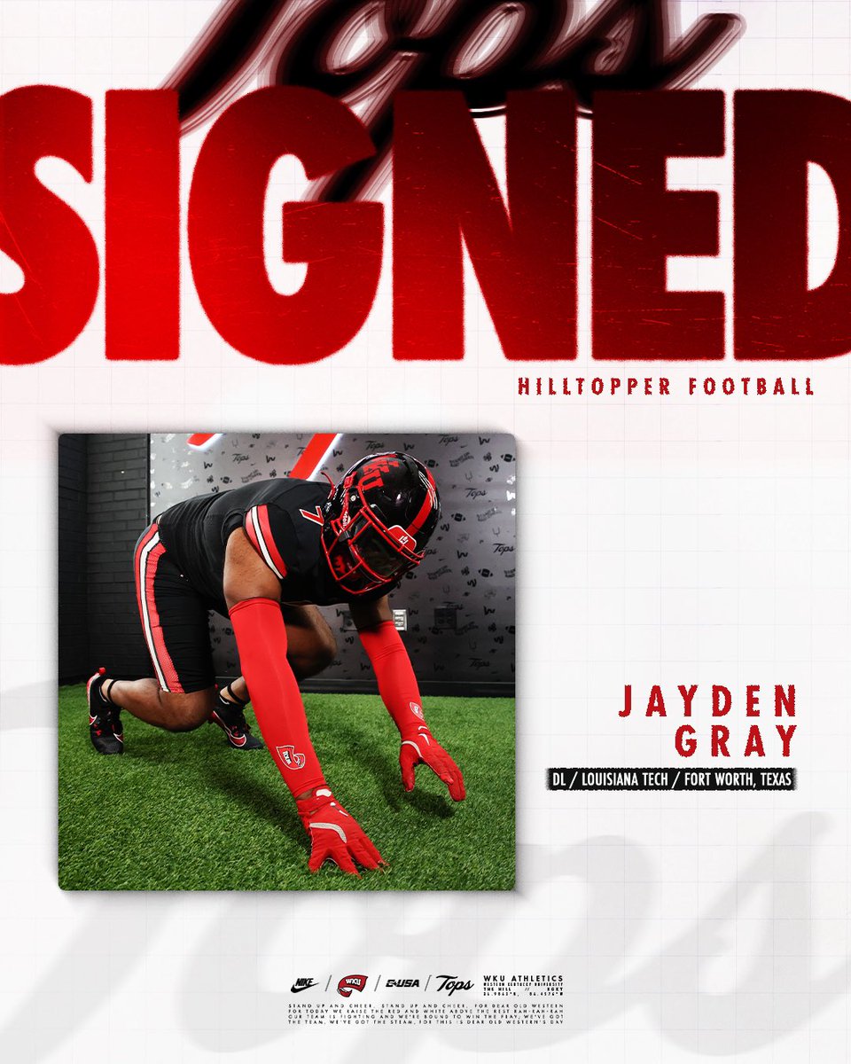 𝓢𝓲𝓰𝓷𝓮𝓭 🔏

Welcome to The Hill, <a href="/Jayden_Gray97/">Jayden Gray</a>!

#GoTops | #NSD25