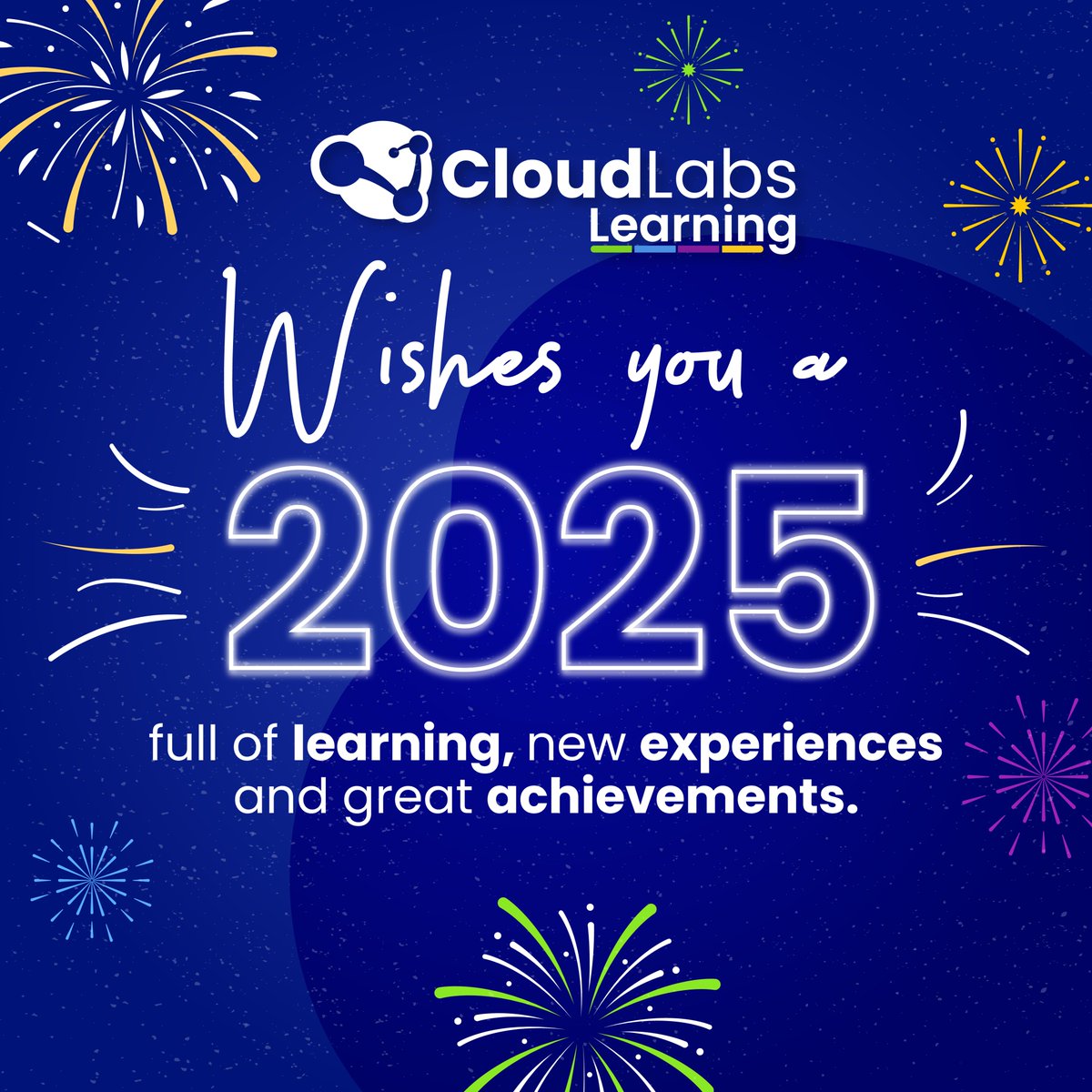 CloudLabs_co's tweet image. 🎉 What an incredible journey we had in 2024! Thank you for being part of our mission to transform education.

🚀 2025 brings new opportunities to learn, grow, and achieve together!

#CloudLabs #STEM #Education #EdTech