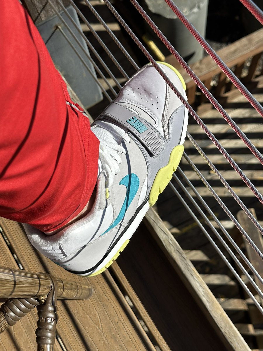 Rockin’ the Bo Jackson Nike Air Trainer 1’s found at a Nike Clearance Store in Pigeon Forge