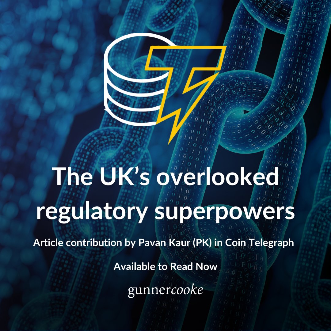 Operating Partner <a href="/PK_BLOCKCHAIN/">P K</a> shares how the UK punches above its weight in crypto regulation due to London’s role as a global financial hub.

Learn how founders can leverage this edge to scale in her <a href="/Cointelegraph/">Cointelegraph</a> feature: eu1.hubs.ly/H0fBbB_0

#Crypto #UKCrypto #Web3