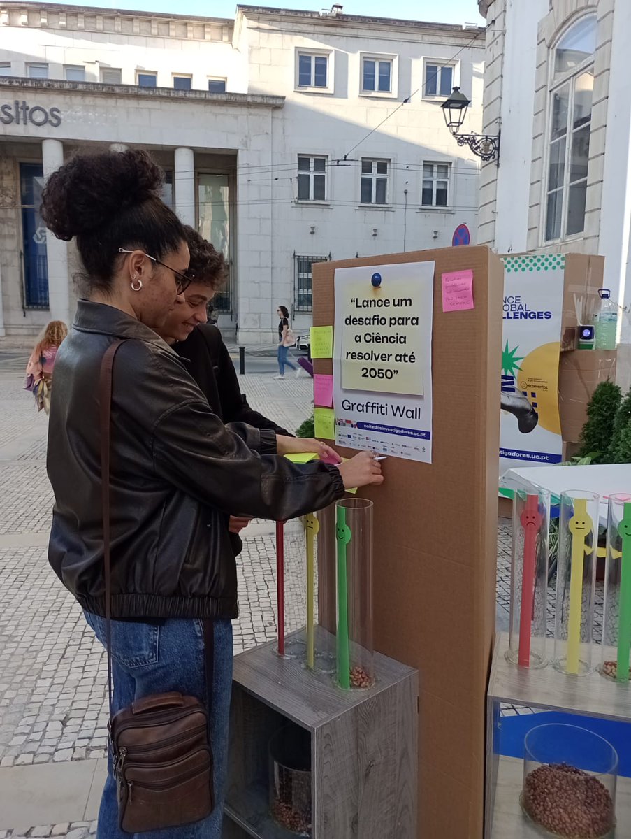 Noite Europeia dos Investigadores 2024 em Coimbra 🧑‍🔬🌍

Revisitem os momentos desta noite através deste link: ucpages.uc.pt/iii/nei/nei202…

#sciglo #nei2024 #noiteeuropeiadosinvestigadores #europeanresearchersnight #sustentabilidade #sustainability #scicomm #iiiUC #ucoimbra