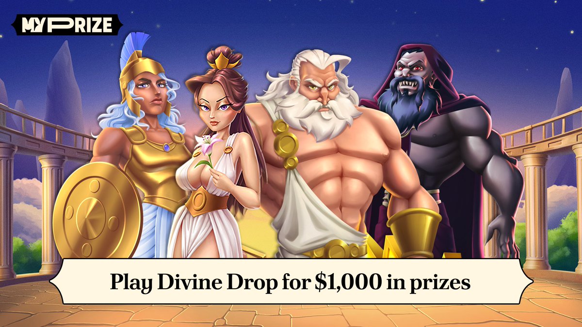 ⏳✨ 24 hours left in our Divine Fortunes tournament!

Chase those multipliers and claim your share of $1,000 🎁

May fortune favor the bold!
myprize.com/leaderboard/6c…