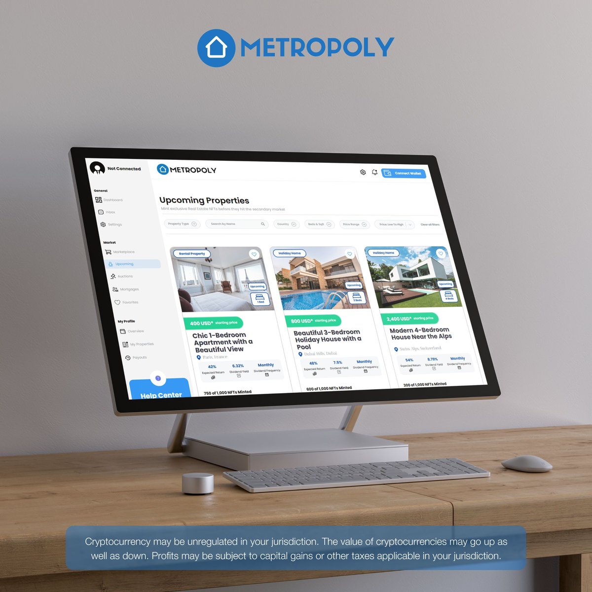 Discover your next real estate investment!

Explore upcoming properties and make your move in the world of NFT-backed real estate. 

Explore now: metropoly.io 

#metro #metropoly #cryptocurrency #bitcoin #blockchain #btc #crypto #ethereum #realestate #house