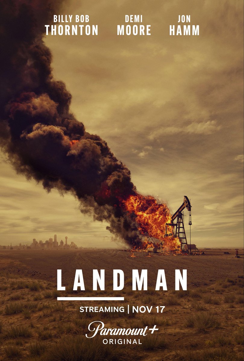 Dreymwangi's tweet image. Now watching: Landman Sn 1 Ep 2 

This is real Cinema 

#WatchWithDreyfus