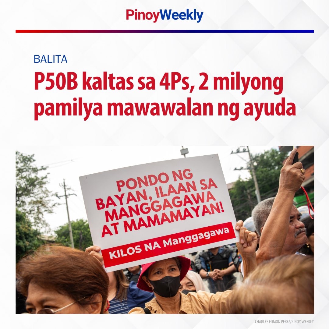 Sa pagpirma ni Pangulong Ferdinand Marcos Jr. sa 2025 General Appropriations Act o pambansang badyet nitong Dis. 30, aprupado din ang iba’t ibang kaltas sa serbisyong panlipunan.

BASAHIN: tinyurl.com/7wuuemka 🔗
