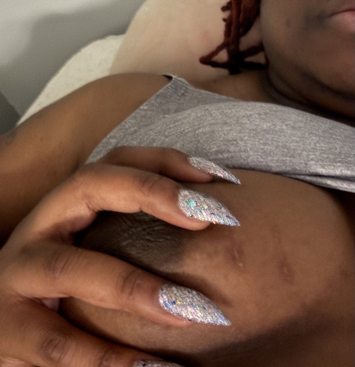 TS_Scorpio240's tweet photo. Yall like my nails? First set in like a few months. #bmoretrans #phillytrans
#bmorefreaks #phillyfreaks #302freaks #delawarefreaks #delawaretrans https://t.co/H1MNJceg42