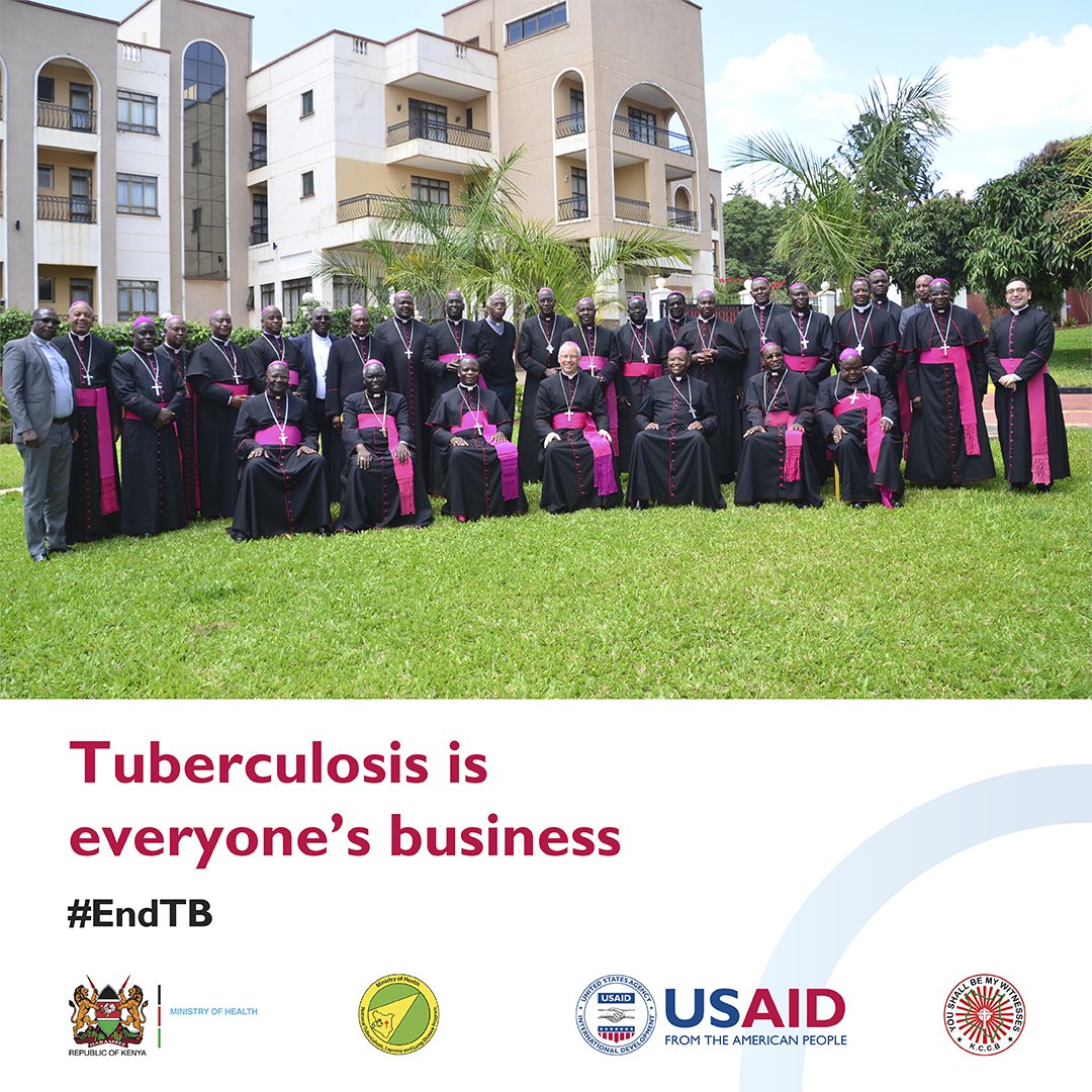 Tuberculosis (TB) is everyone’s business. It takes everyone’s role to #EndTB in Kenya
#EndTB #KomeshaTB
<a href="/USAIDKenya/">USAID Kenya</a> <a href="/MOH_Kenya/">Ministry of Health</a> <a href="/NTLDKenya/">NTLD</a> <a href="/WHOKenya/">WHO Kenya</a> <a href="/StephenMule1/">Hon Stephen Mule MP</a> <a href="/CHSKenya/">CHS</a> <a href="/Amref_Kenya/">Amref Health Africa in Kenya</a> <a href="/StopTBKe/">Stop TB Partnership Kenya</a>