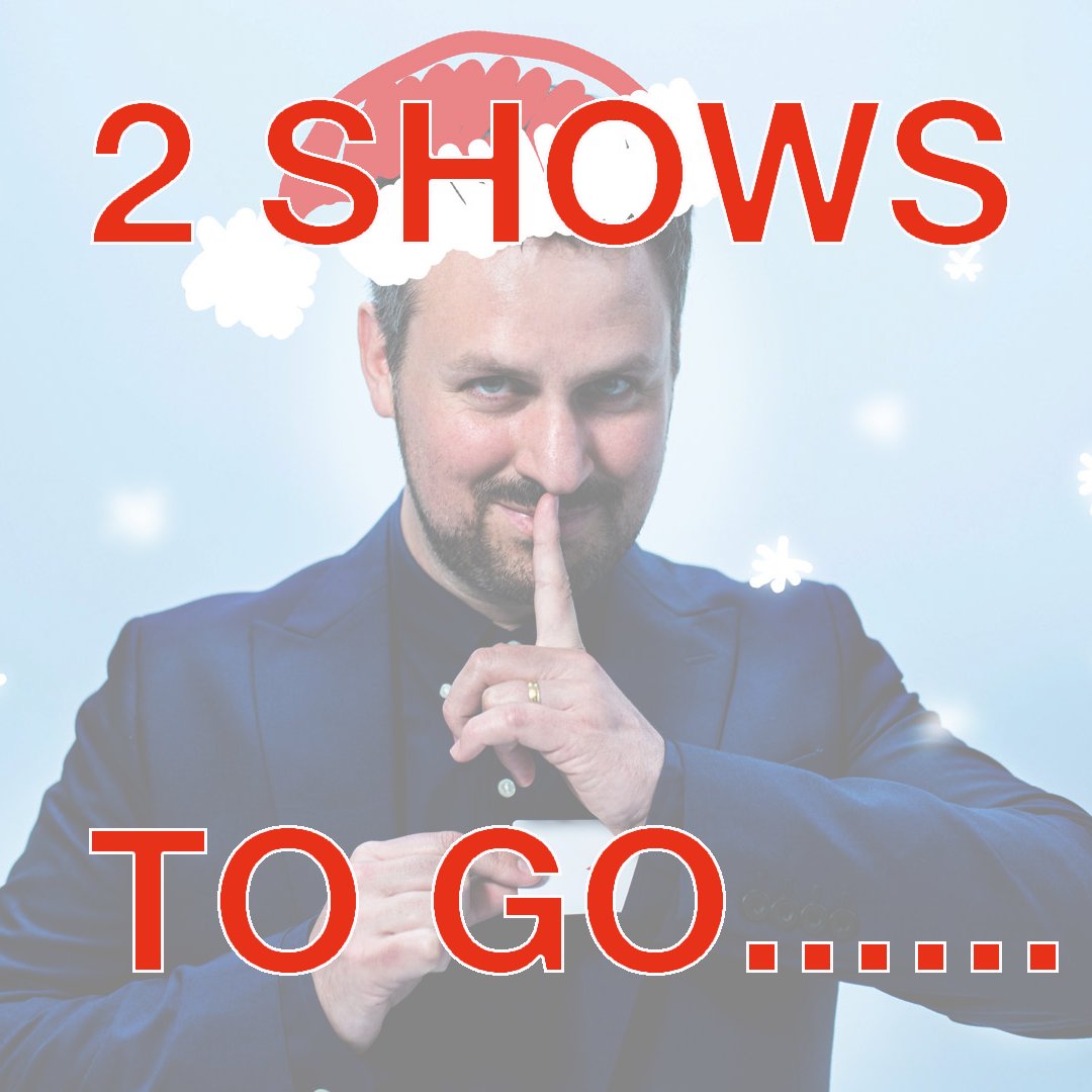 There's now only TWO performances left of my 2024 Christmas Special - BOTH TODAY!!

Don't miss out!

magicfest.co.uk/whats-on/kevin…

#magicfest #magic #illusion #fun #theatre #liveentertainment #familyfun #ediinburgh #christmas
