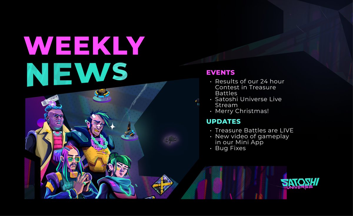 ✨ Weekly Updates &amp; a New Year on the Horizon! 🎆

As 2024 wraps up, we’re bringing you exciting updates to close the year with a bang and step into 2025 stronger than ever! 🚀

Check out all the updates below! 👇