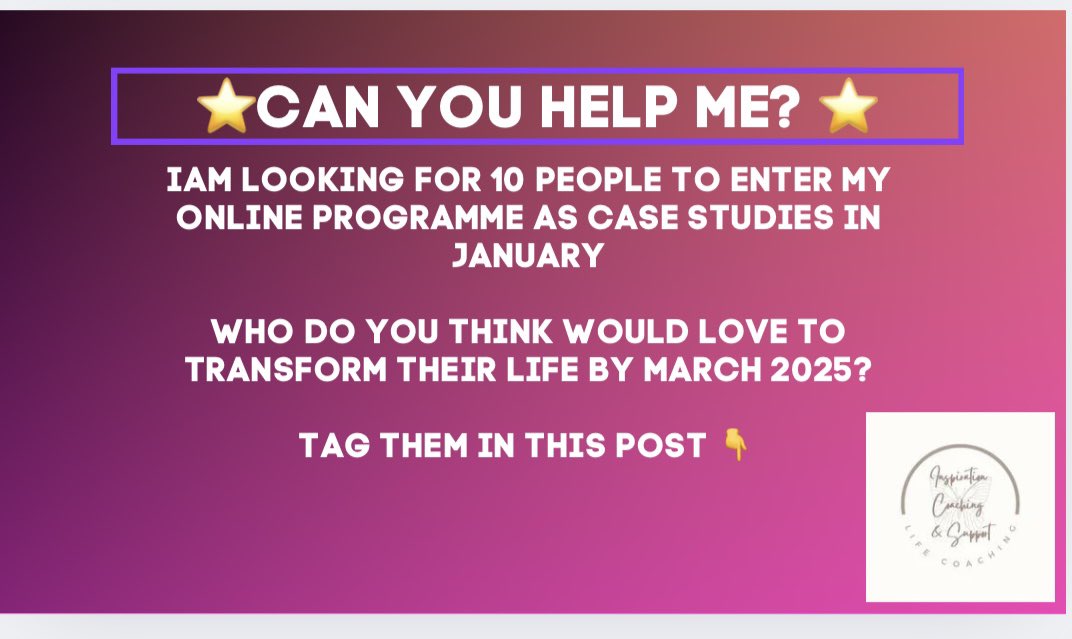 Steph Scholes - Inspiration Coaching & Support Ltd tweet media