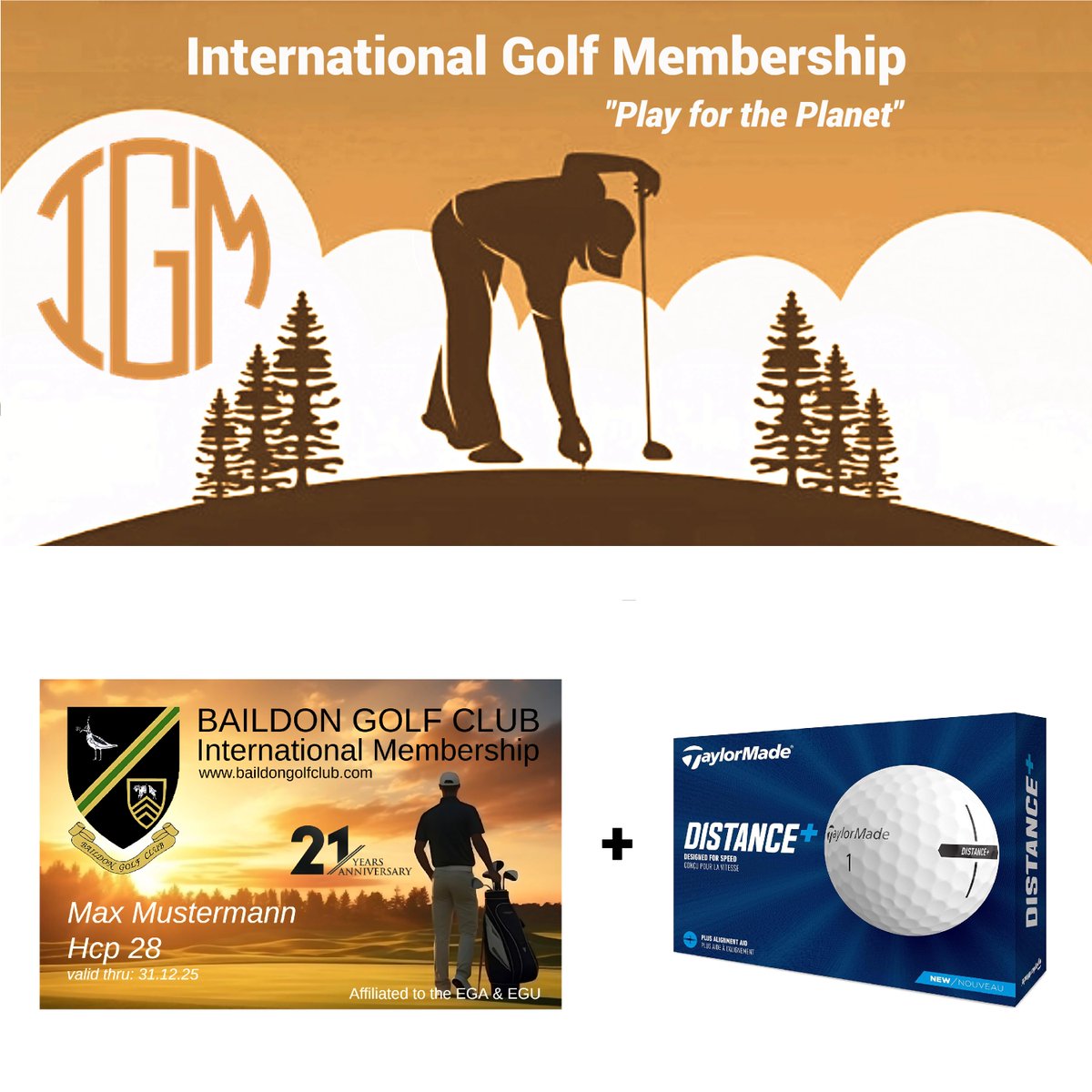 MCufflinks's tweet photo. 🏌️‍♂️ International Golf Membership
🌍 Official Handicap + 12 Taylormade Golf Balls included! A Flexible golf membership that fits your lifestyle
Available on ebay https://t.co/MCxkBASgOm
#Golf #GolfLife #GolfClub #GolfCommunity #GolfCourse #GolfLovers #Golfing #Taylormade #Golfing https://t.co/xucRcZysD3