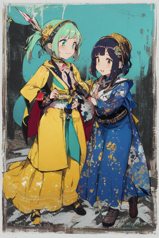 aps7676's tweet photo. オートメーションアートは最初に脳死連打で生成するのに向いてる画風を選んでから、膨大な量の画像を生成することで生成行為の虚無さを暴き立てるコンセプチュアルアートです #automationArt https://t.co/s2nnBmNe23