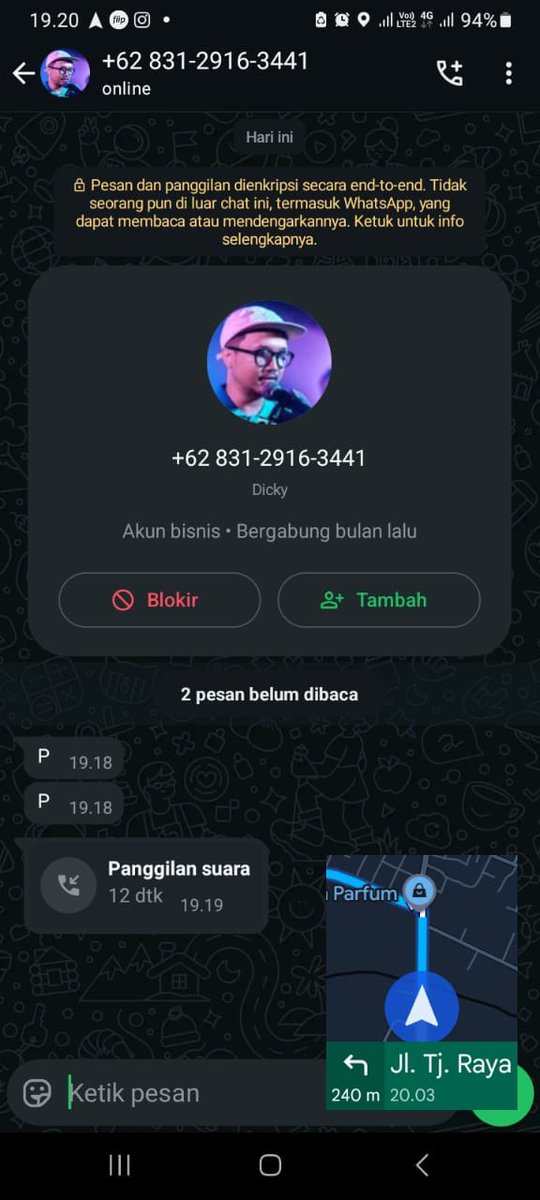 Ada yang mengaku menjadi saya, ini penipuan ya teman teman. Mohon maaf kalau ada yang dichat mengaku saya, pinjem duit jangan mau.
Lagipula saya ga pernah ngechat p p p p gitu.