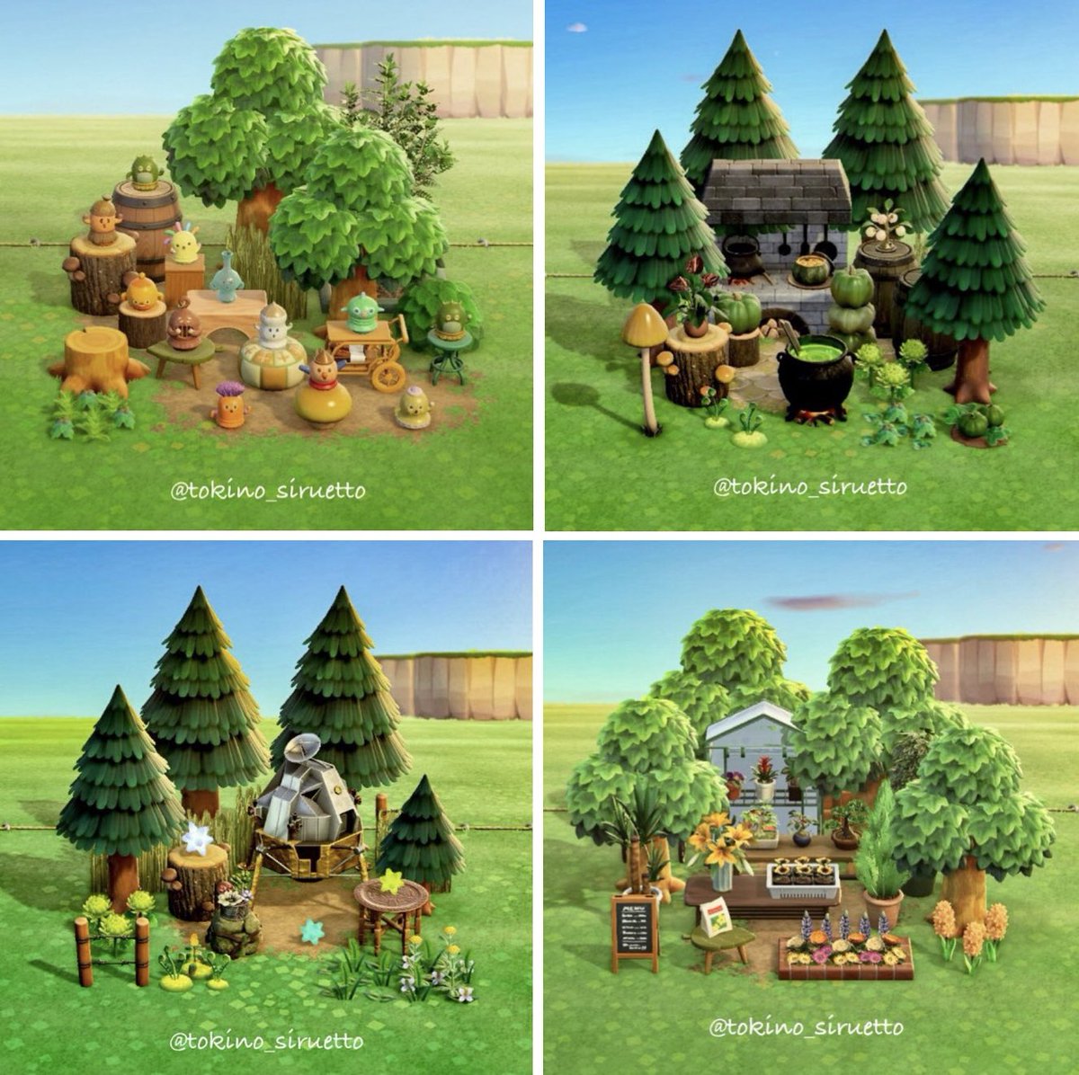 お気に入りの55クリエイト🌳2024 #AnimalCrossing #acnh #あつ森 #55