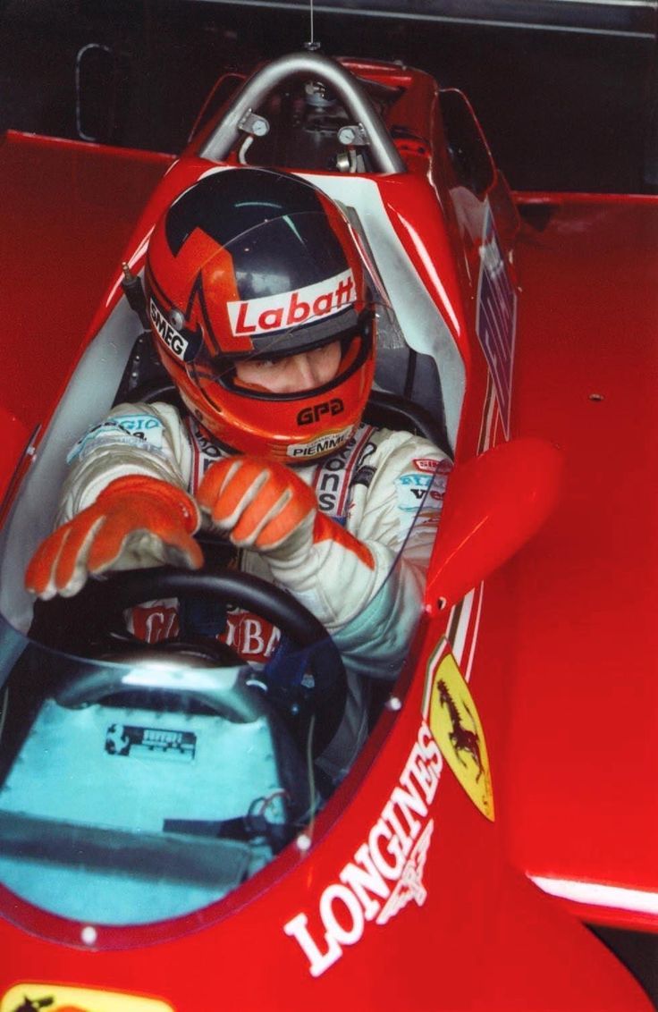 FerrariItalia10's tweet image. Gilles Villeneuve - Ferrari