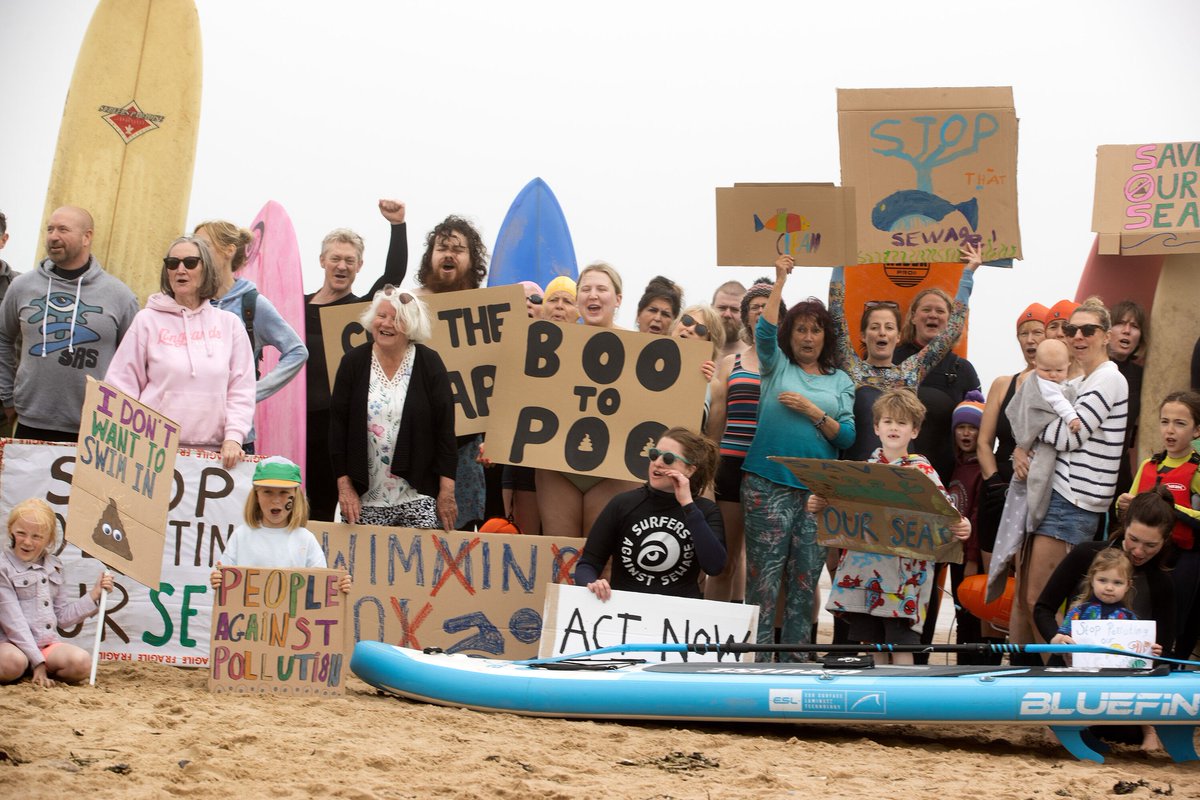 Way back in May thousands of you joined is in a mass paddle out protest. We swam, paddled and shouted from the shore on lakes, rivers and the sea, with a clear message to end sewage pollution now! We'll back in 2025 with an even bigger moment, will join us?

#endsewagepollution