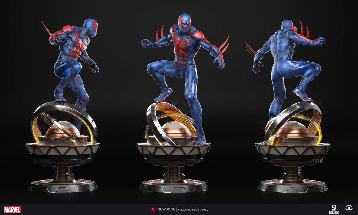 NEW3DGE's tweet photo. Magnifique sculpt de la part de notre étudiant en 2ème année Léonardo Pistacchi !
#new3dge #artschool #digitalart #3dart #zbrush #characterdesign #charadesign #superheroart #superhero #spiderman #studentwork #artwork #3dmodeling #zbrushsculpt #madewithzbrush https://t.co/g9rjCvtFGS