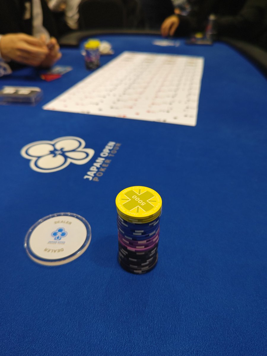 yuichi_poker's tweet image. #07 Deepstack

めちゃ珍しい

#JOPT
#Deepstack