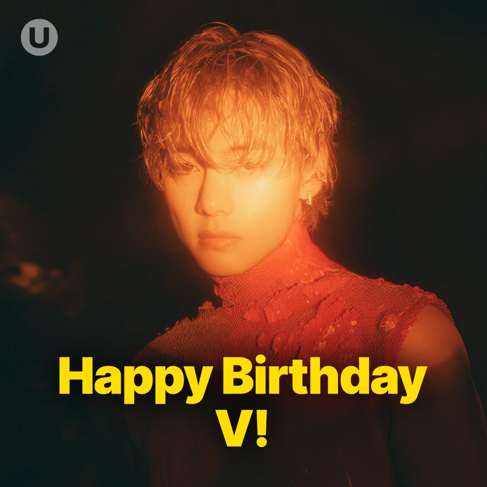 umusic's tweet photo. Today we're wishing #V of #BTS a wonderful birthday! 🥳🎂🎉

What's your birthday message to V? ⤵️ https://t.co/D9cvhxppgC