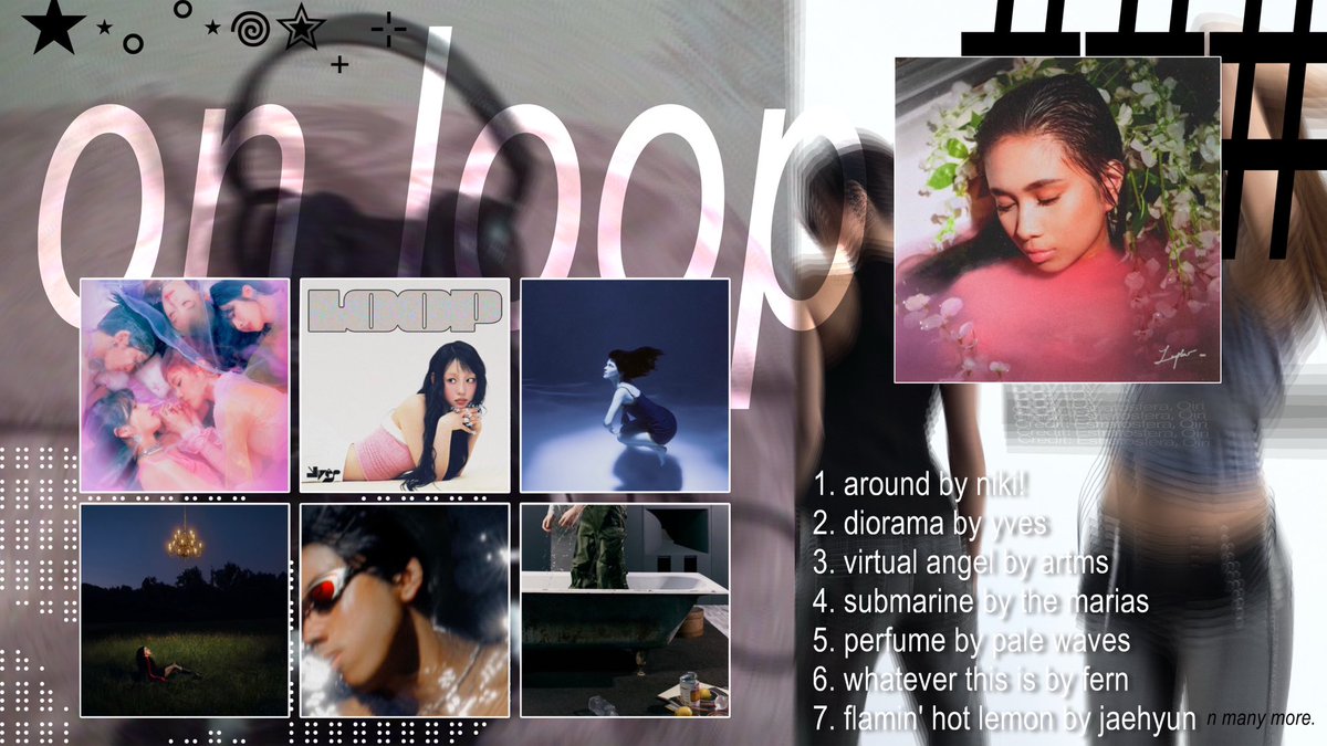 18vern's tweet image. 📮 my 2024 wrapped in media…… 📂🧩🛋️