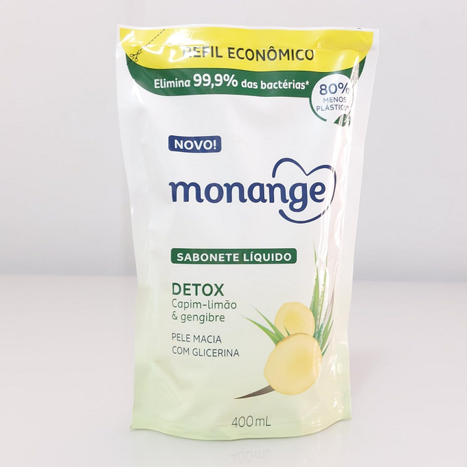 Coty Refil Sabonete Líquido Monange Detox 400Ml