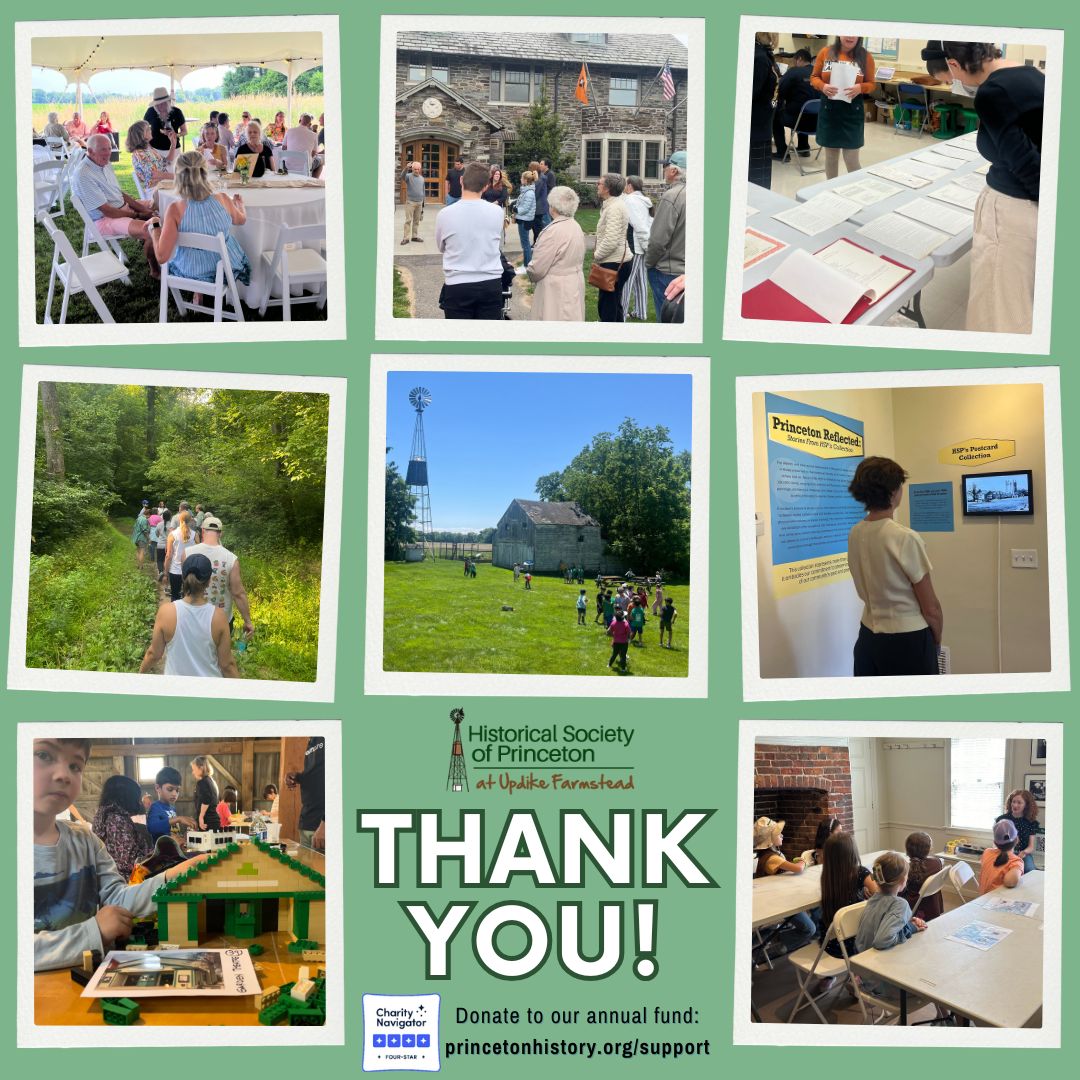 Historical Society of Princeton tweet media