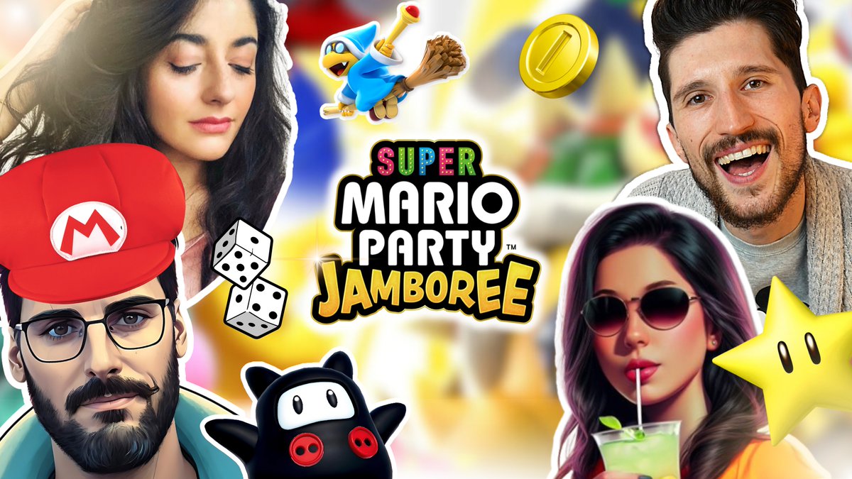 - Hier c'était Super Mario Party Jamboree avec <a href="/VenusIsNaive/">Venus ✨</a> - <a href="/mllejoulie/">Mllejoulie</a> et <a href="/Kyden_/">David Kyden</a> ⭐️ et c'était INCROYABLEMENT DRÔLE 😂 Merci pour l'invitation !

👉🏼 youtube.com/watch?v=NVaE8G…