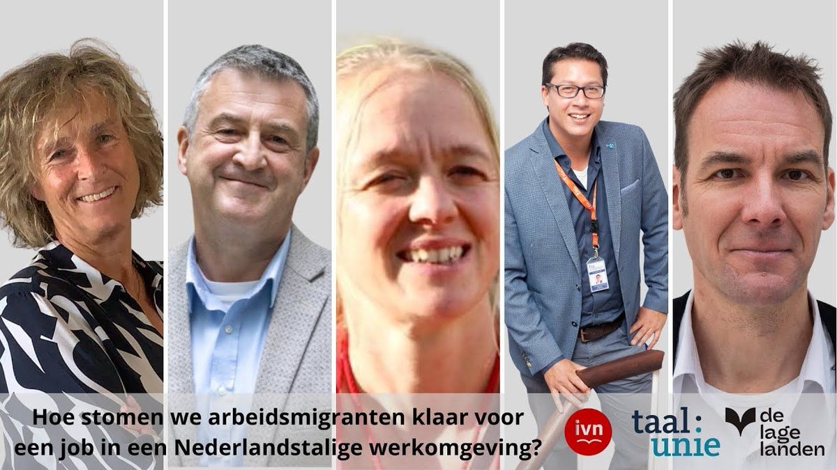 Op donderdag 21 november gingen deskundigen online in gesprek rond één centrale vraag: hoe worden arbeidsmigranten voorbereid op een job in een Nederlandstalige werkomgeving?

Herbekijk dit taalwebinar!
buff.ly/4iQP5oR
