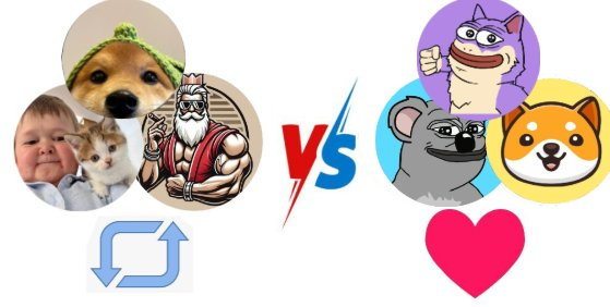 BitGeorge_'s tweet image. Choose you Team !
Team 🅰️                Team 🅱️
$LOU                      #BabyDoge 
#Rizzmas                $DUKO
$BARSIK                  $KOKO

🔄for Team 🅰️
❤️for Team 🅱️

👉Rt &amp;amp; Follow @BitGeorge_