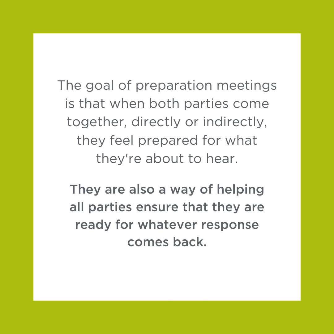RJMerseyside's tweet image. Preparation meetings are an important part of Restorative Justice and allow trained facilitators to identify what an individual wants and expects from the process.    

If you think RJ could be right for you, find out more: loom.ly/331LOec