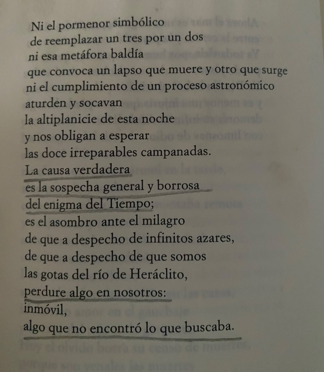 Final de año, Jorge Luis Borges