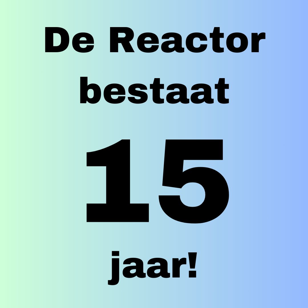 De Reactor tweet media