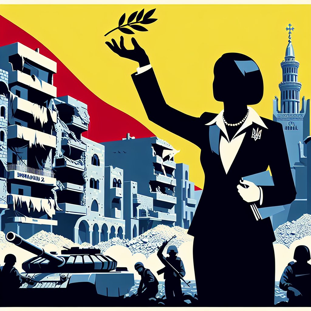 InfoSiftWeekly's tweet image. Diplomatic Efforts - MEDIUM threat level
🇺🇦🇸🇾 Ukrainian FM visits Damascus, urges end to Russian presence in Syria, claims it will bring more stability. #UkraineDiplomacy #SyriaConflict 🕊️