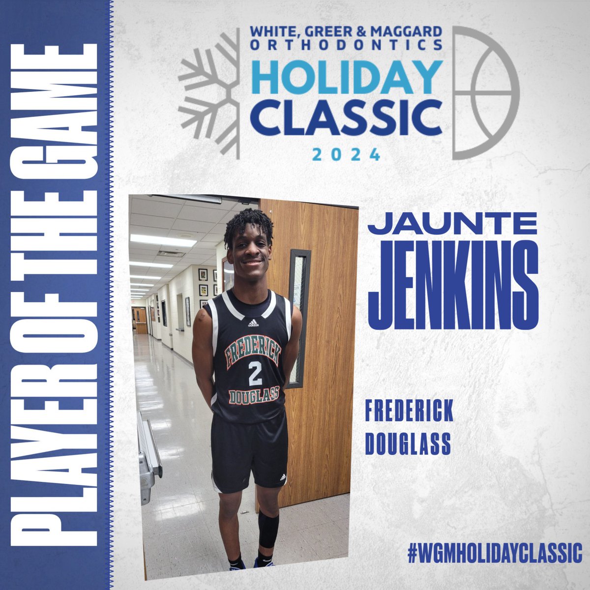 Congratulations to Jaunte Jenkins on earning Player of the Game in our win vs. LaRue County. JJ totaled 16 points, 3 rebounds, 3 assists and a steal in our victory to help advance us to the championship game #TogetherWeWin #SeeItThrough