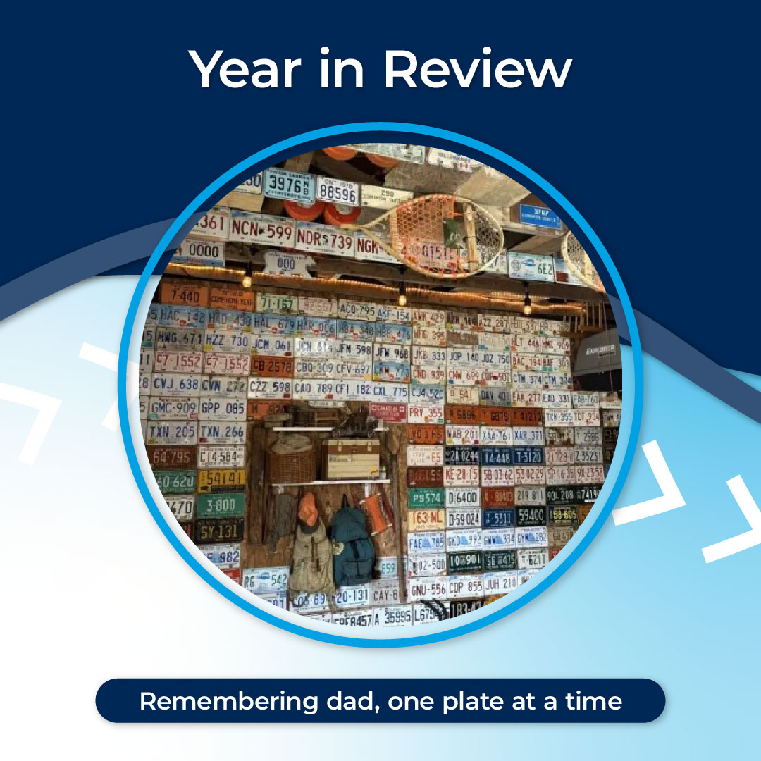 June 12 - Since buying his first license plate in June 2009, this CNA employee has started a long journey down the road of collecting. Brian Hicks has amassed more than 380 license plates from all over the world. Read more: ow.ly/VVfo50U6k4I