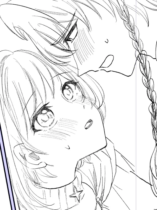 すごく美人さんに描けて嬉しいが全然終わらないね!!!! 
