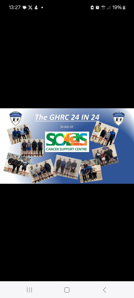 Well done everyone at Gusserane HR Club still time to donate follow the link ⬇️
idonate.ie/fundraiser/Gus…