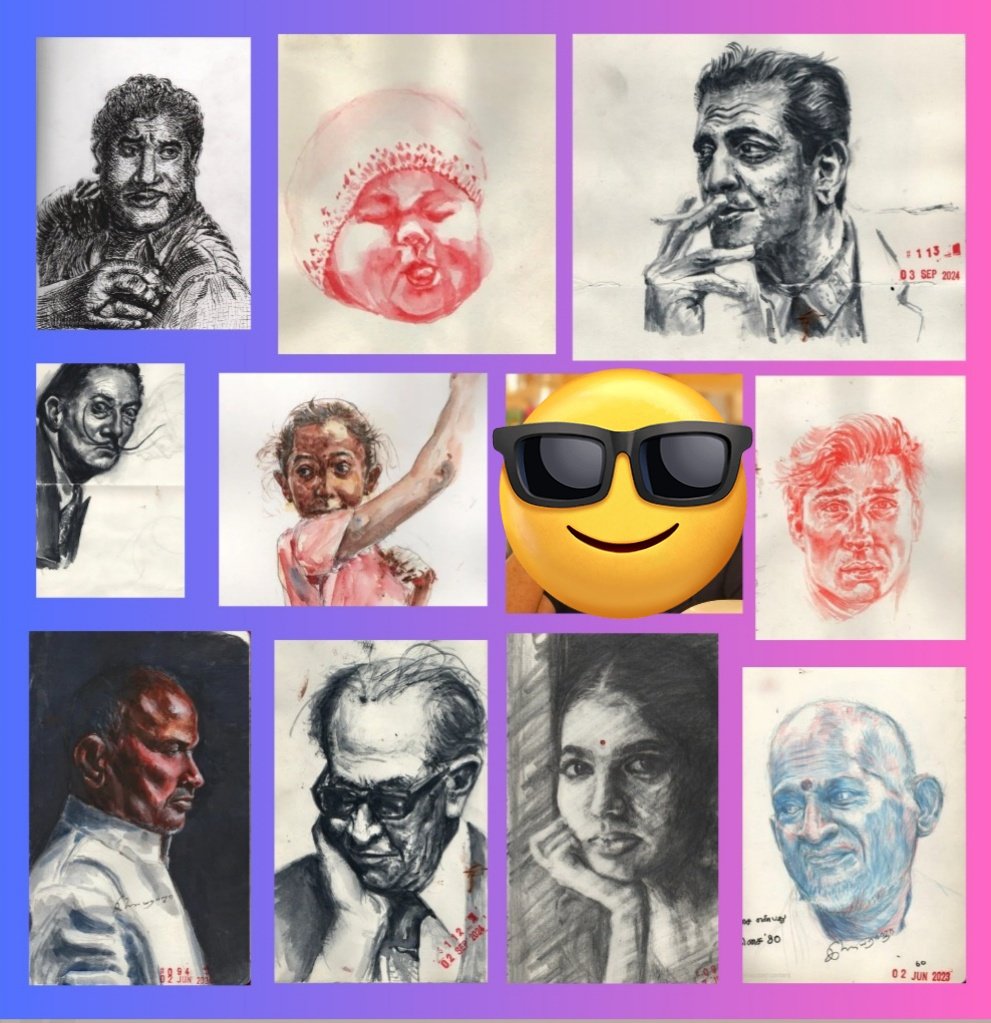 tparaval's tweet photo. Art and Artist 2024

#paraniarts24 #portraits #paraniarts #parani https://t.co/6UHU0XsEqR