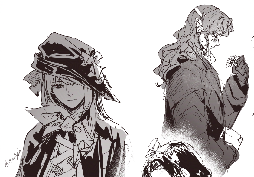Some doodling(??) of a certain game-- (yes... I think I fell into another rabbit hole.........)
#Reverse1999