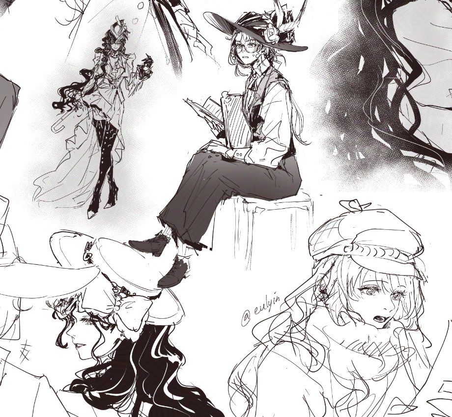 Some doodling(??) of a certain game-- (yes... I think I fell into another rabbit hole.........)
#Reverse1999