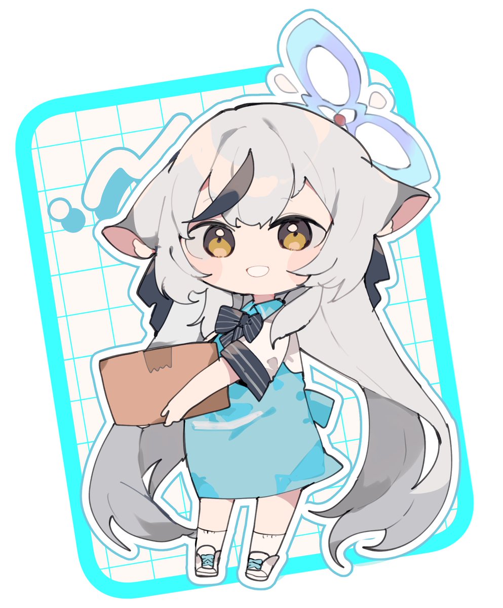 #今月描いた絵を晒そう
ブルアカ 