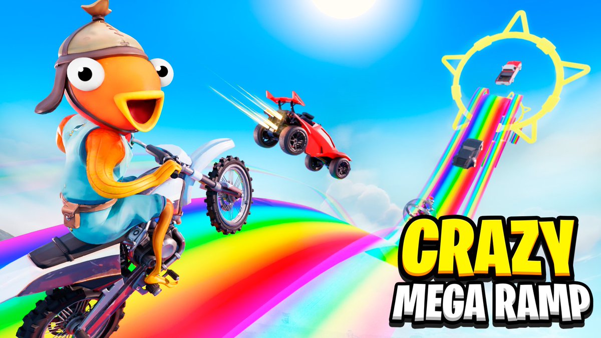 🚨 CRAZY MEGA RAMP is LIVE! 🚀 

12 Vehicles 🏎️
5 Insane Mega Ramps 🎢
1 Epic Race 🔥

Are you skilled enough to claim victory? 🏁

🎮 7752-6475-4308 🎮 

⛏️ <a href="/madm00ds/">madmoods</a> &amp; <a href="/WoykaTV/">Woyka</a>